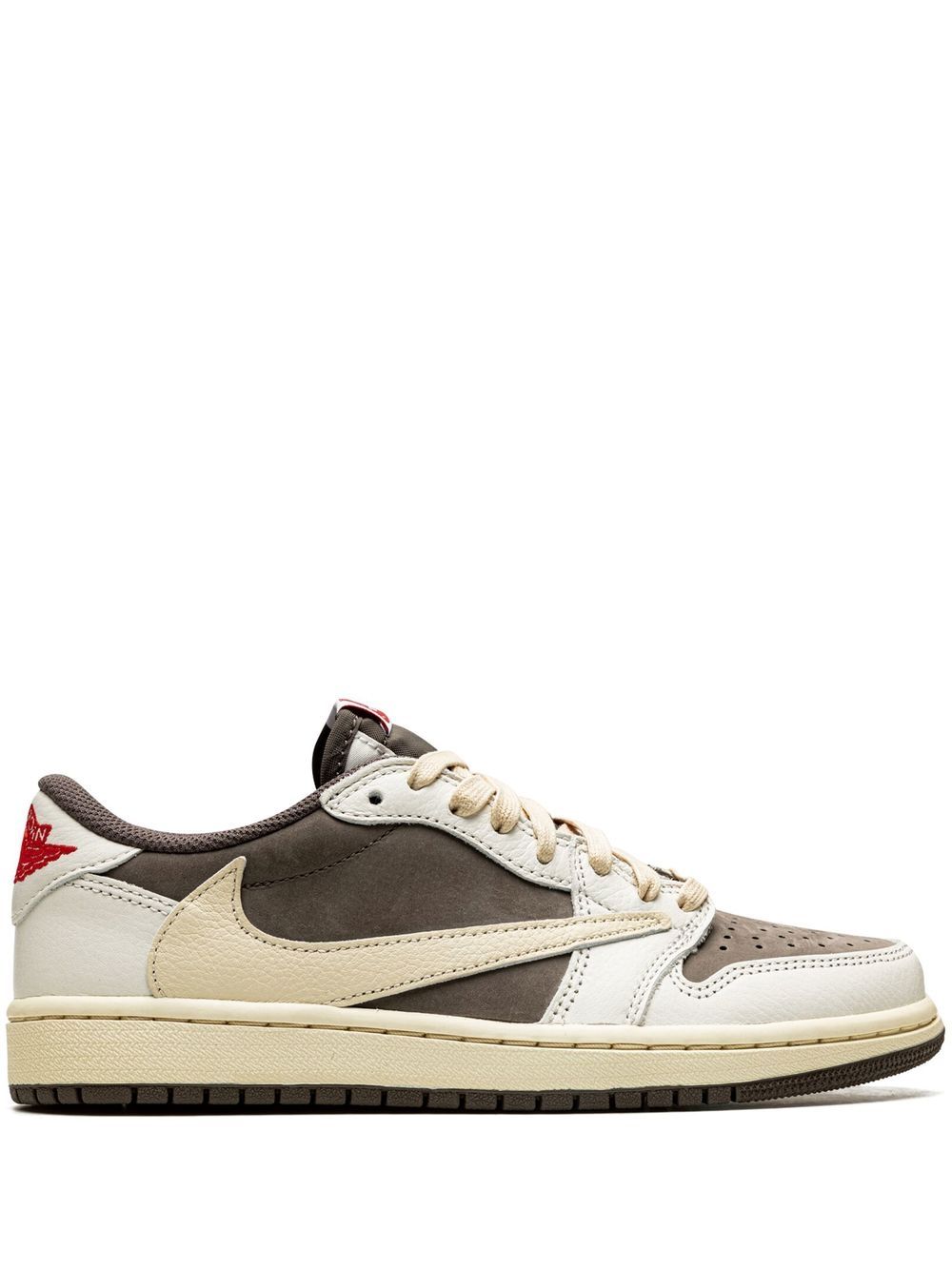 NIKE AIR JORDAN 1 X TRAVIS SCOTT LOW OG "REVERSE MOCHA" SNEAKERS