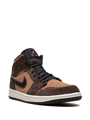 NIKE AIR JORDAN 1 MID SE ''EARTH TONE '' SNEAKERS