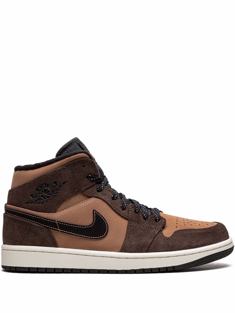 NIKE AIR JORDAN 1 MID SE ''EARTH TONE '' SNEAKERS