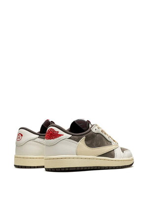 NIKE AIR JORDAN 1 X TRAVIS SCOTT LOW OG "REVERSE MOCHA" SNEAKERS