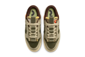 NIKE DUNK LOW REMASTERED 'OLIVE' SNEAKERS