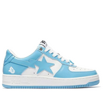 A BATHING APE® BAPE STA LOW BLUE SNEAKERS