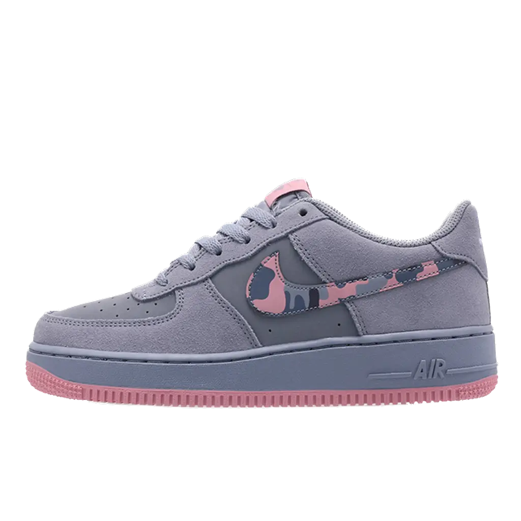 NIKE AIR FORCE 1 '07 ''PINK GREY CAMO'' SNEAKERS