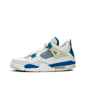 NIKE AIR JORDAN 4 RETRO ''MILITARY BLUE'' SNEAKERS