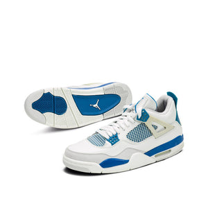 NIKE AIR JORDAN 4 RETRO ''MILITARY BLUE'' SNEAKERS