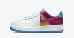 NIKE AIR FORCE 1 UV REACTIVE SNEAKERS