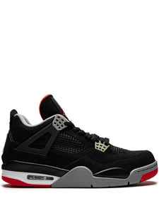 NIKE AIR JORDAN RETRO 4 "BRED" SNEAKERS