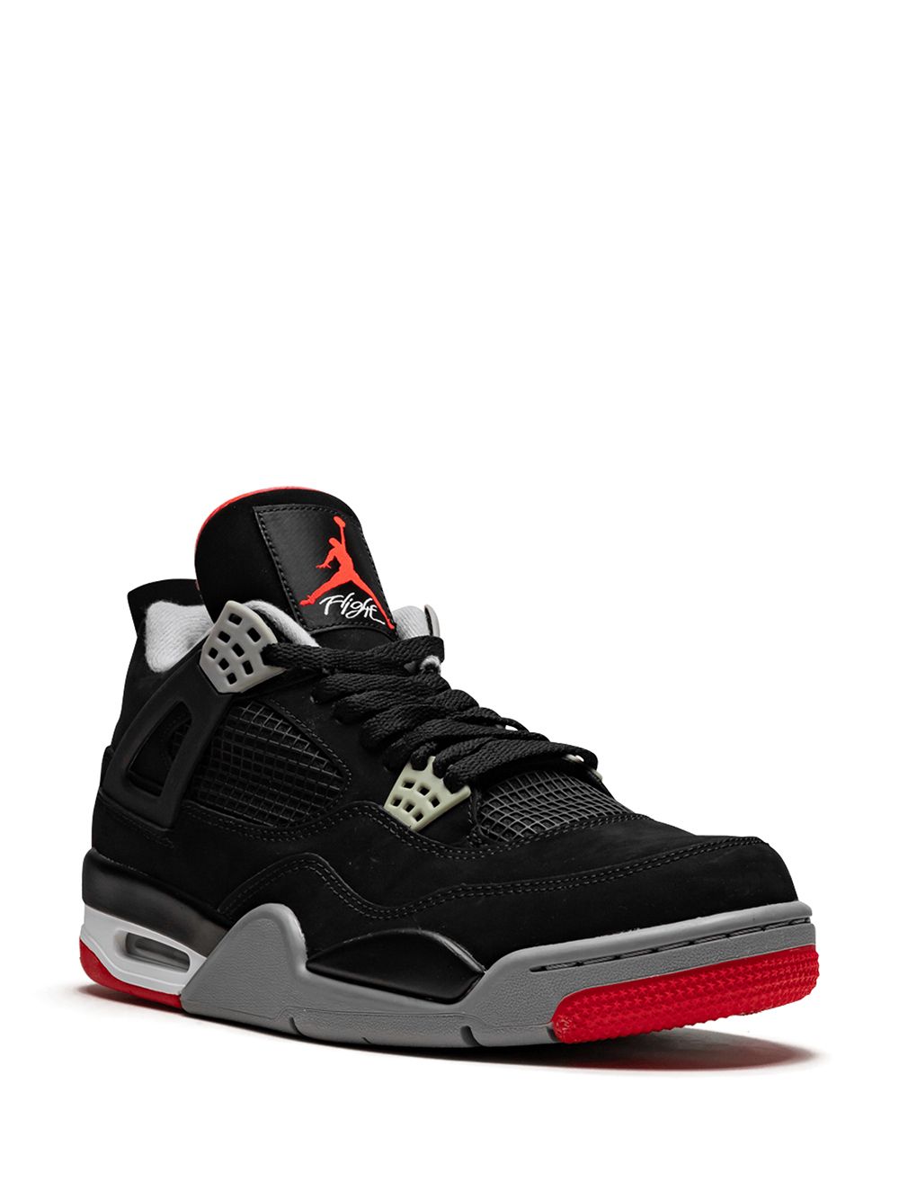 NIKE AIR JORDAN RETRO 4 "BRED" SNEAKERS