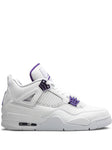 NIKE AIR JORDAN RETRO 4 "METALLIC PURPLE" SNEAKERS