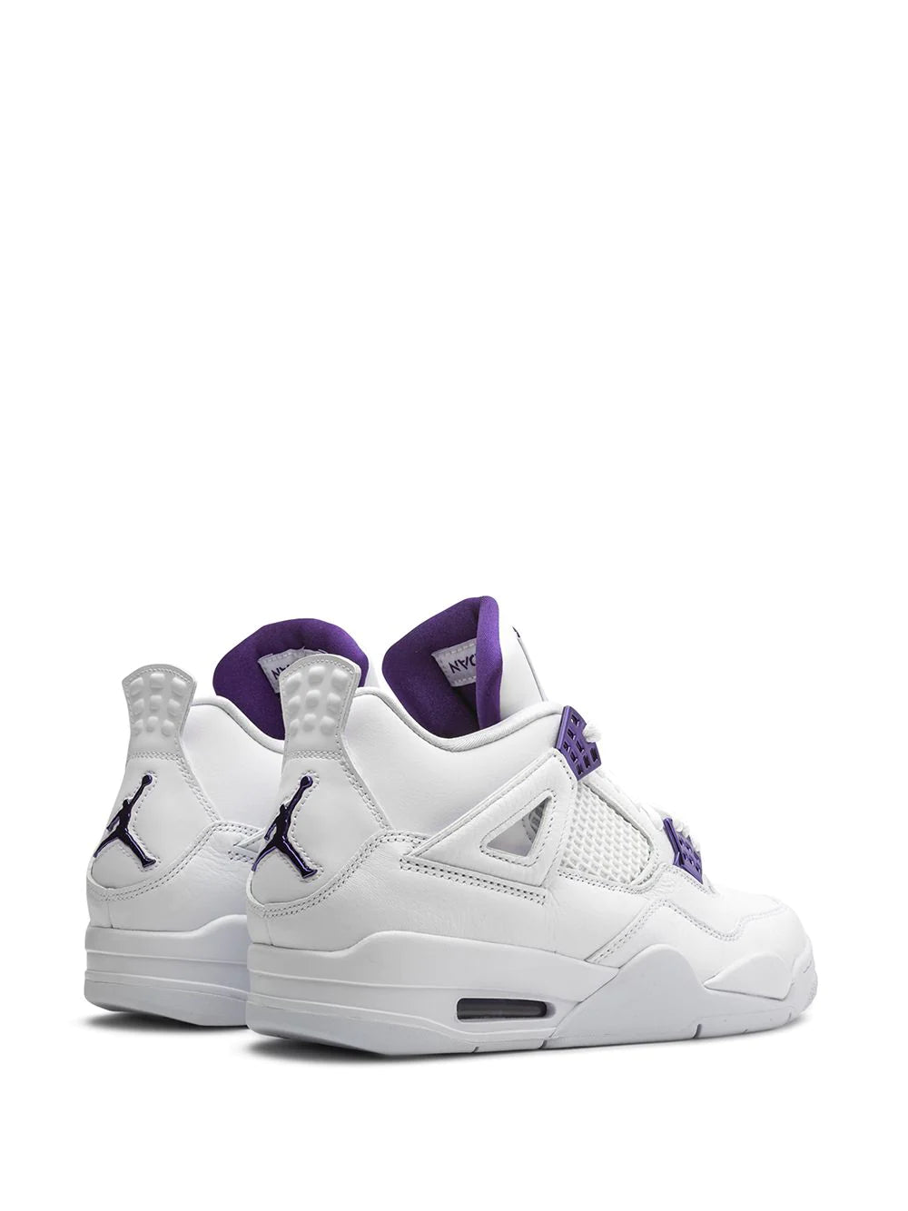 NIKE AIR JORDAN RETRO 4 "METALLIC PURPLE" SNEAKERS