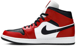 Nike Air Jordan 1 Mid 'Chicago Black Toe'