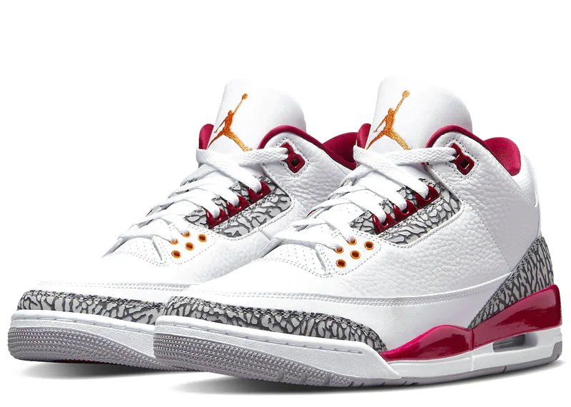 Nike AIR JORDAN 3 RETRO 'CARDINAL RED'