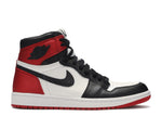 Nike Air Jordan 1 Retro High "Satin Black Toe"